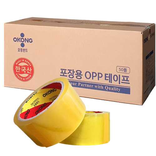 천안 대한테크 오공테이프 투명테이프 택배테이프 이삿짐테이프