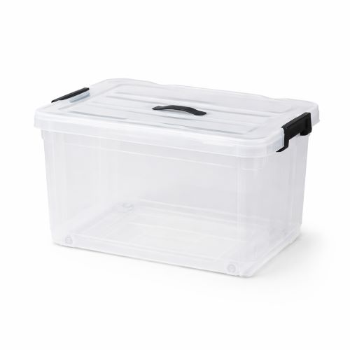 천안 대한테크 리빙박스 투명이동상자 직수입제품